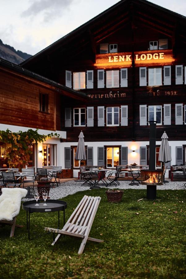 Lenk Lodge - Boutique & Design Hotel Und Apartements Екстериор снимка