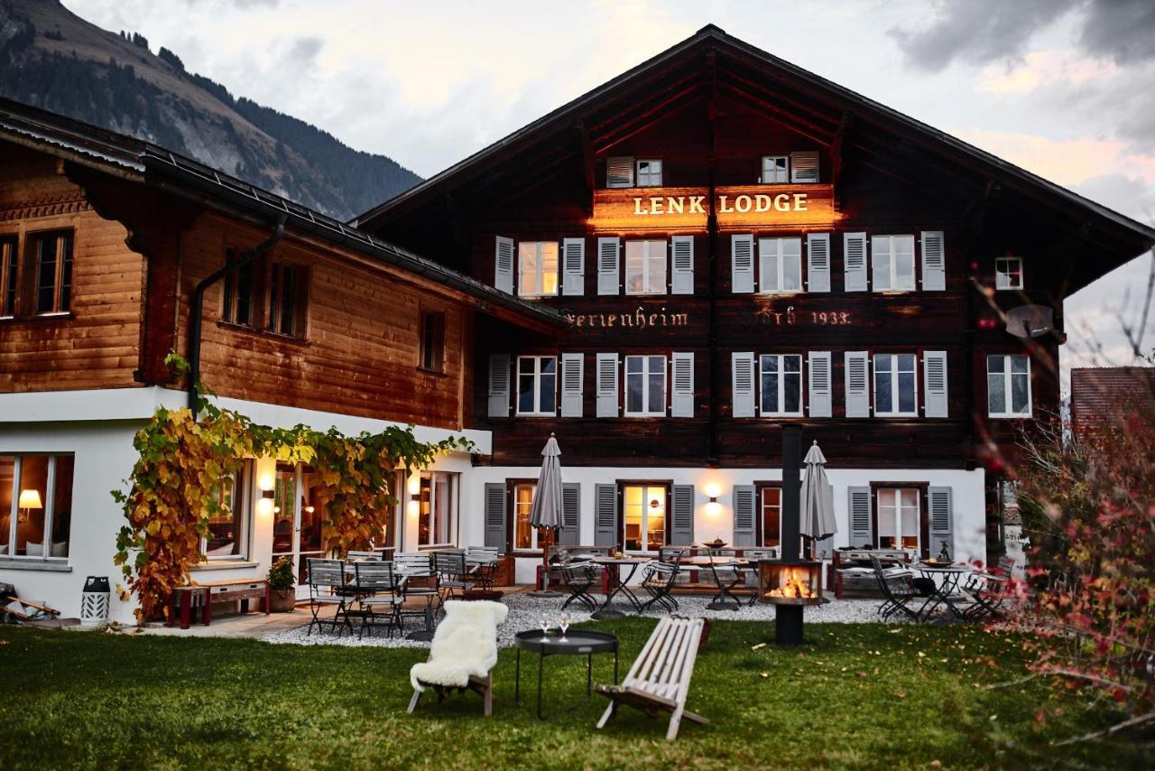 Lenk Lodge - Boutique & Design Hotel Und Apartements Екстериор снимка