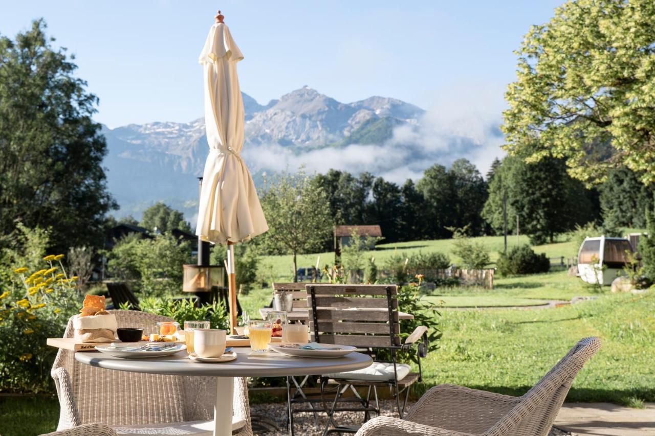 Lenk Lodge - Boutique & Design Hotel Und Apartements Екстериор снимка