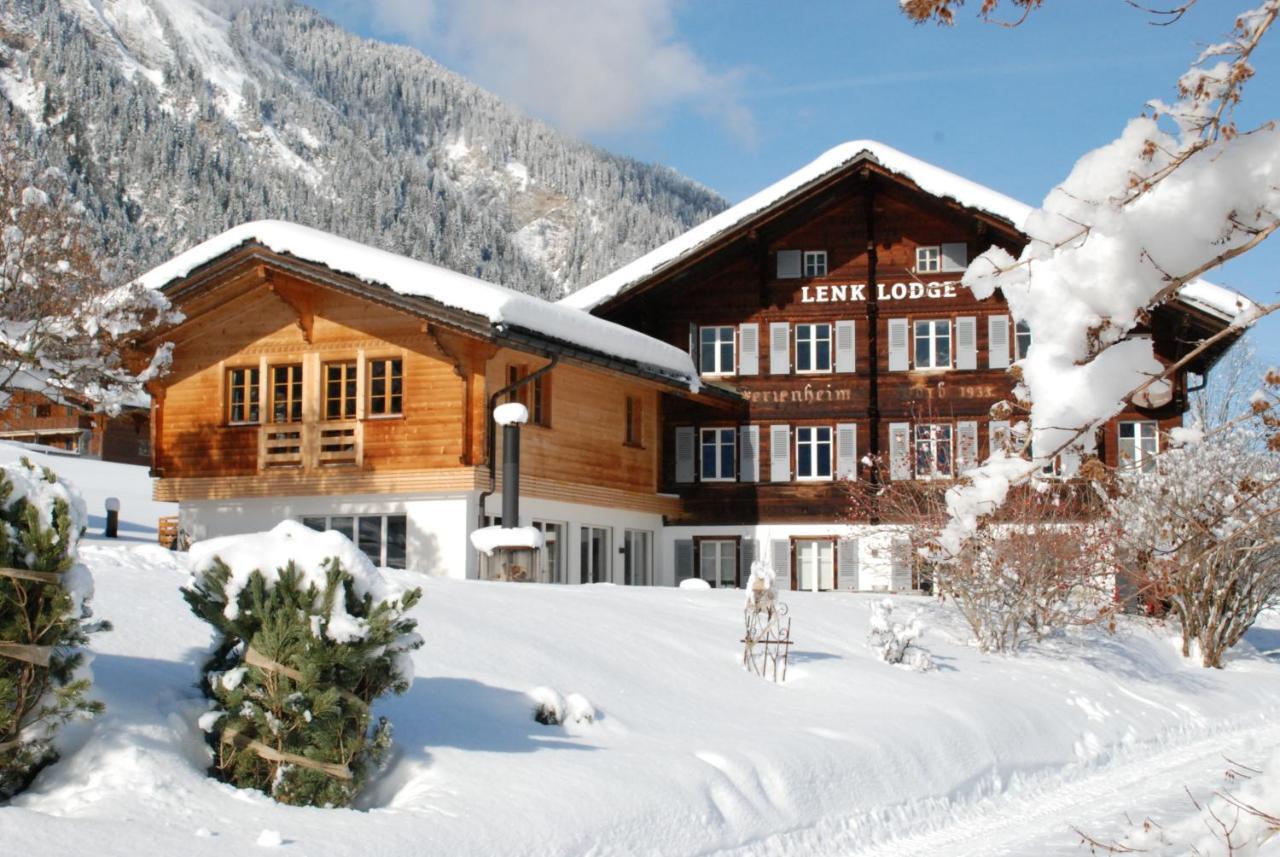 Lenk Lodge - Boutique & Design Hotel Und Apartements Екстериор снимка
